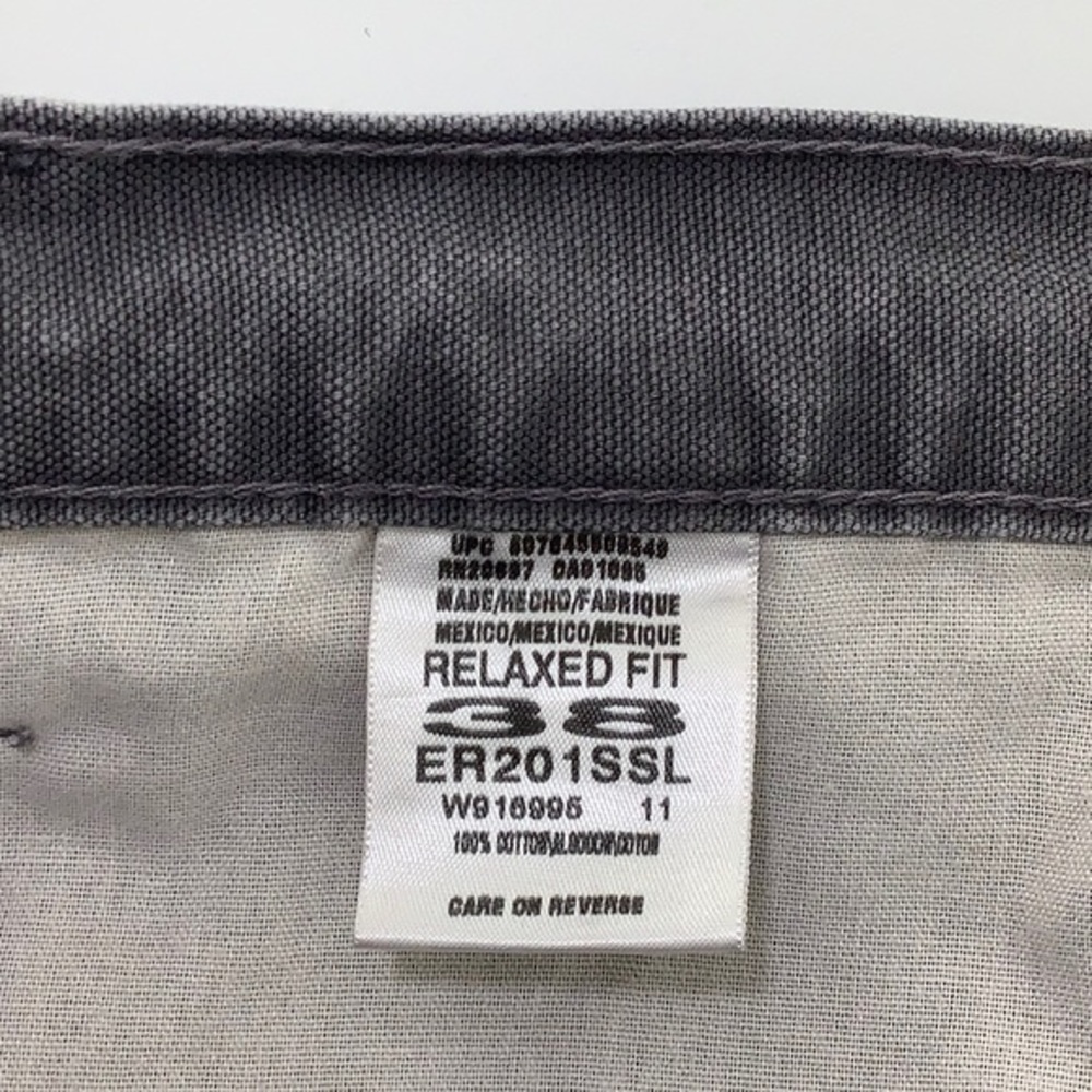 Dickes gray jean cargo shorts relaxed fit size 38 EUC - Picture 14 of 16